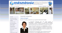 Desktop Screenshot of egeszseghazlm.hu