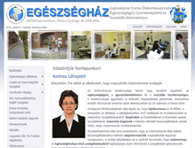 Tablet Screenshot of egeszseghazlm.hu